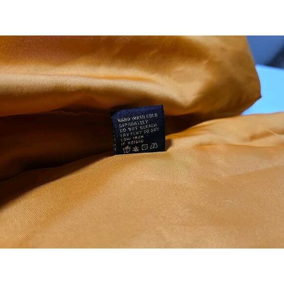 Twiggy London VTG Chic Rain Coat XL Bold Orange Retro Mod 60's Style Trench - Picture 11 of 15